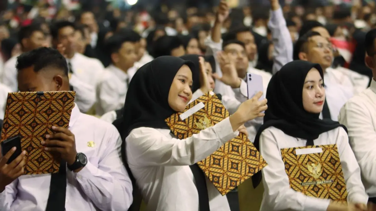Berdasarkan data Badan Kepegawaian Daerah (BKD) Jatim per Agustus 2026, jumlah PPPK di lingkungan Pemprov Jatim mencapai 44.479 orang.