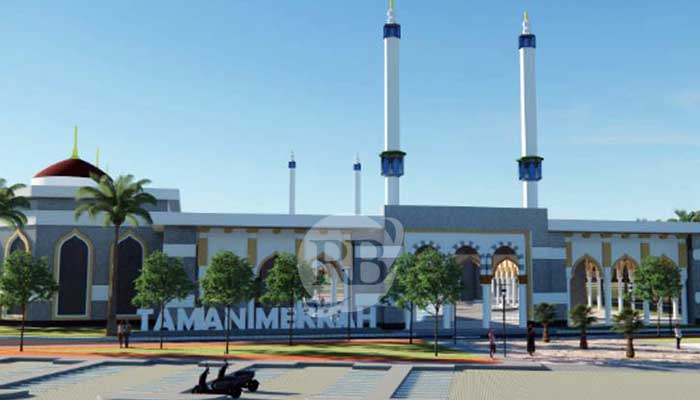 Maket Taman Mekkah Kota Pasuruan.