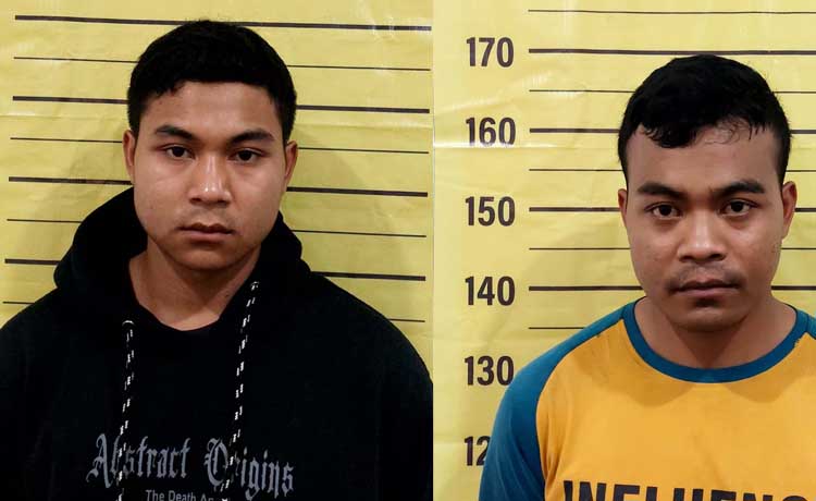 Kakak Adik asal Puspo yang terlibat curanmor di 3 lokasi saat diamankan polisi.