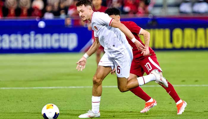 Ivar Jenner bakal kembali diandalkan di lini tengah Timnas Indonesia U-23 saat melawan Yordania. (PSSI)
