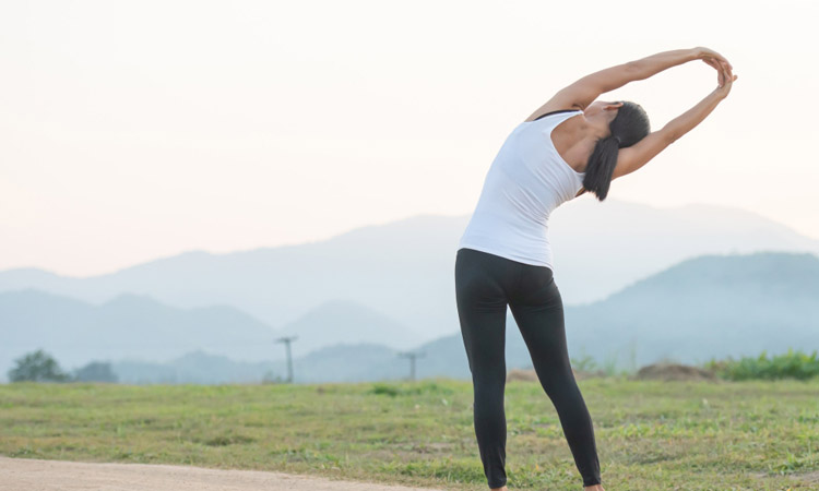 Ilustrasi stretching (freepik)