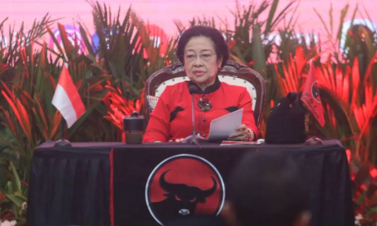 Ketum PDIP Megawati Soekarnoputri.