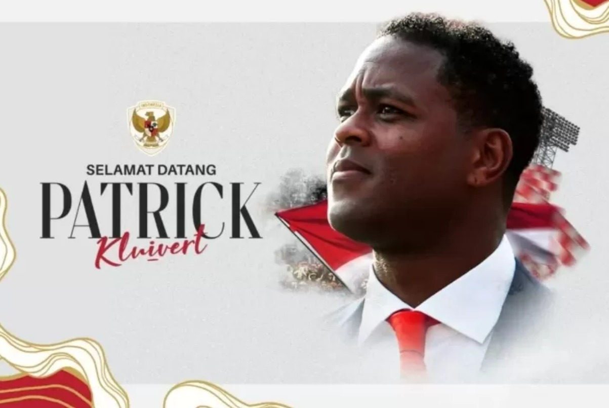 Patrick Kluivert resmi menjadi pelatih Timnas Indonesia.