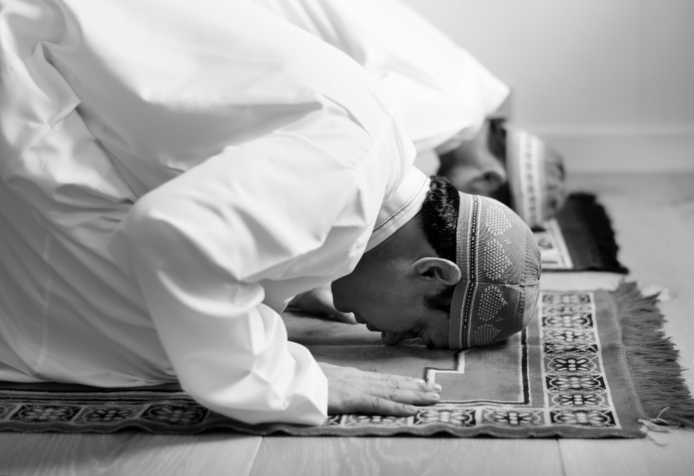 Ilustrasi Salat Taubat.