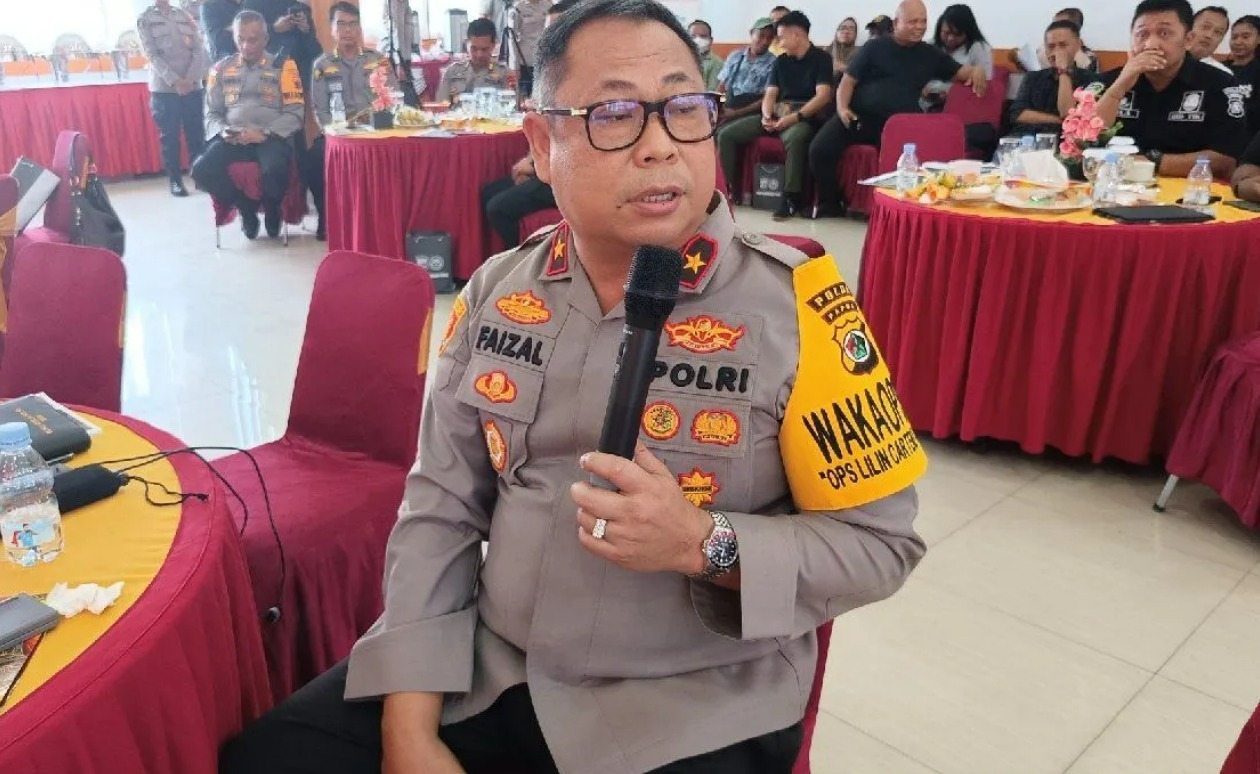 Kaops Satgas Damai Cartenz Brigjen Pol. Faizal Ramadhani.