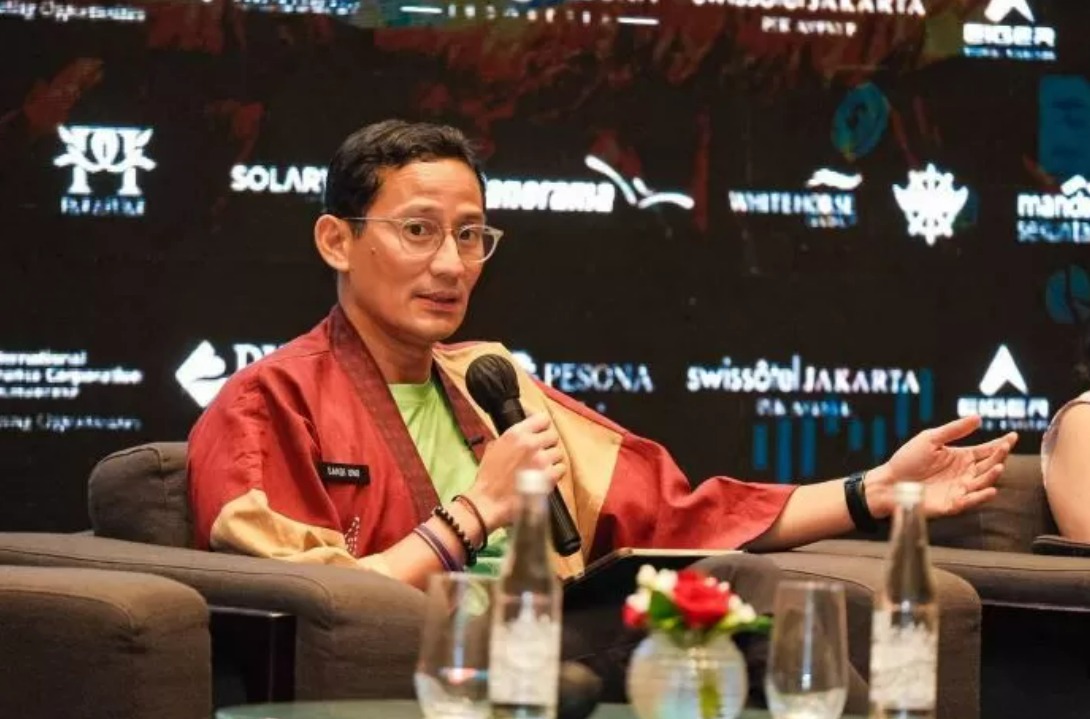 Eks Menparekraf RI Sandiaga Uno.