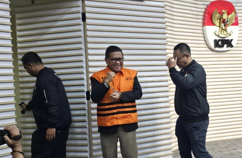 Komisi Pemberantasan Korupsi (KPK) resmi menahan Sekretaris Jenderal (Sekjen) DPP PDI Perjuangan Hasto Kristiyanto, pada Kamis (20/2).