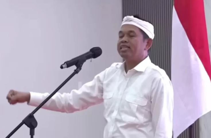 Gubernur Jawa Barat Dedi Mulyadi.