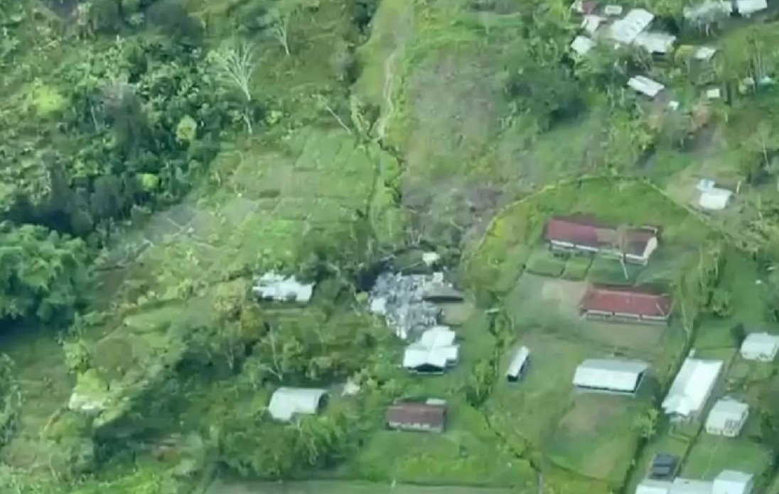 Kawasan Distrik Anggruk, Kabupaten Yahukimo, Papua Pegunungan.