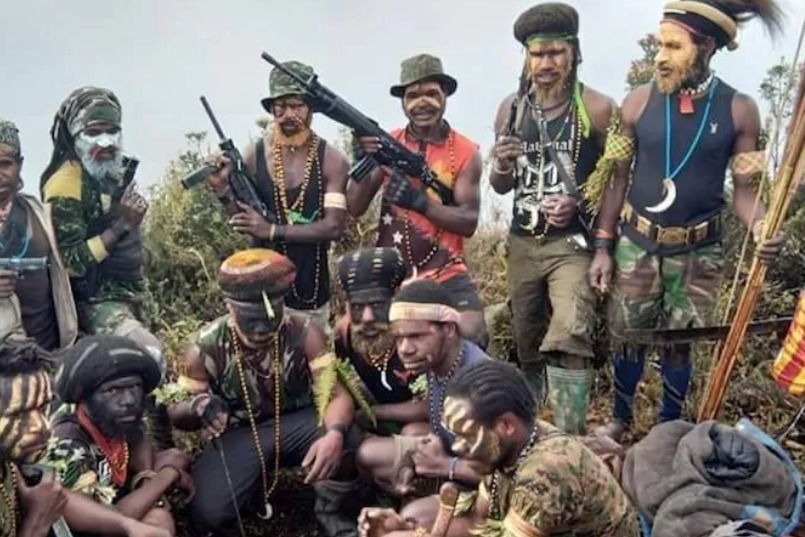 Tentara Pembebasan Nasional Papua Barat-Organisasi Papua Merdeka (TPNPB-OPM).