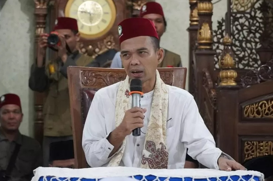 Ustadz Abdul Somad sedang berceramah