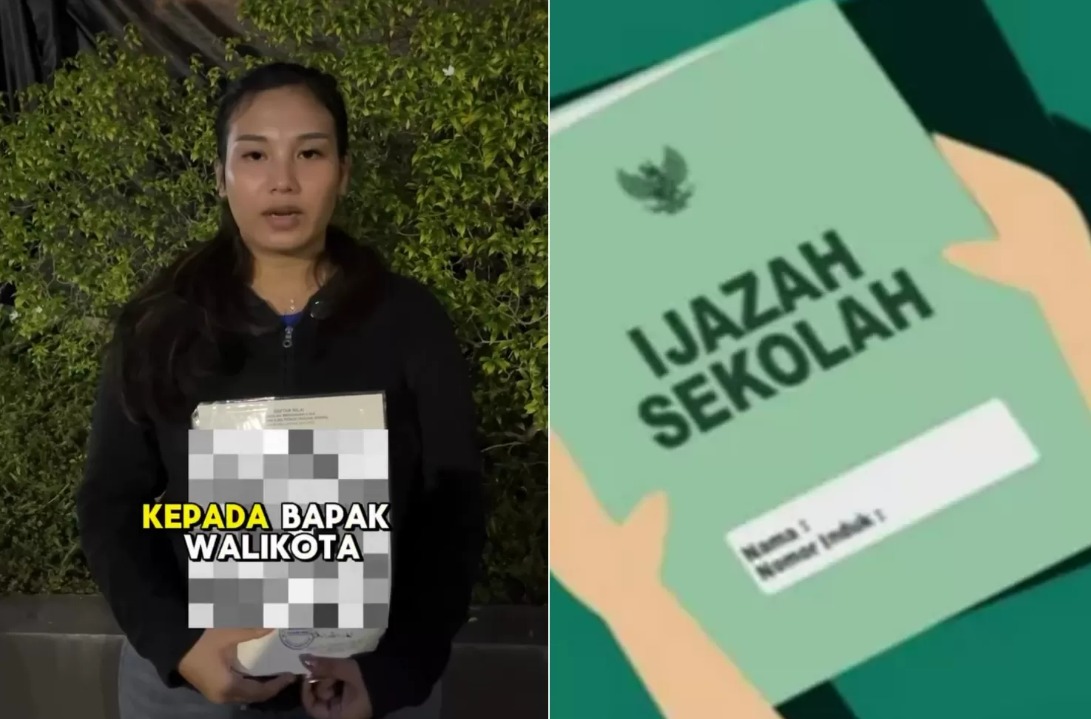 Oci Tartanti, warga Nganjuk berusia 22 tahun. Ijazahnya sempat ditahan oleh salon kecantikan di Surabaya barat, kini sudah dikembalikan.