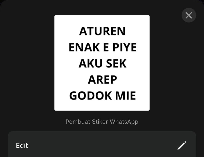Stiker yang isinya sindiran halus ternyata bisa ngasih gambaran soal kepribadian,