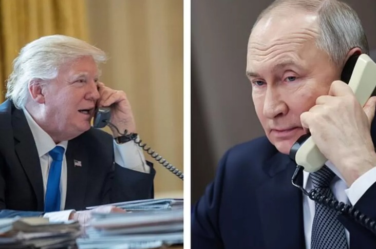 Potret Donald Trump dan Vładimir Putin (AP)