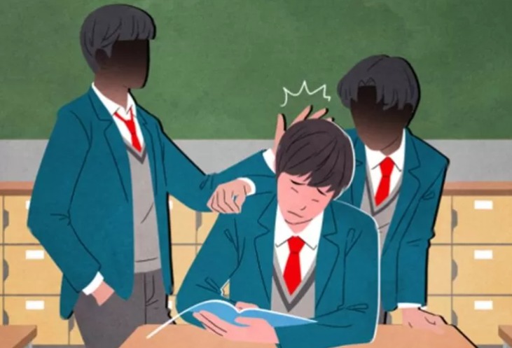 Ilustrasi tindakan bully.
