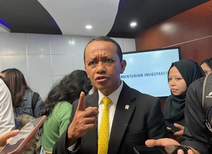 Menteri Energi dan Sumber Daya Mineral (ESDM) Bahlil Lahadalia.
