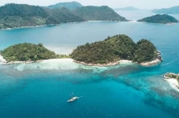 Ilustrasi: Pulau Yudan dan Pulau Kembung dijual melalui situs internasional www.privateislandsonline.com.