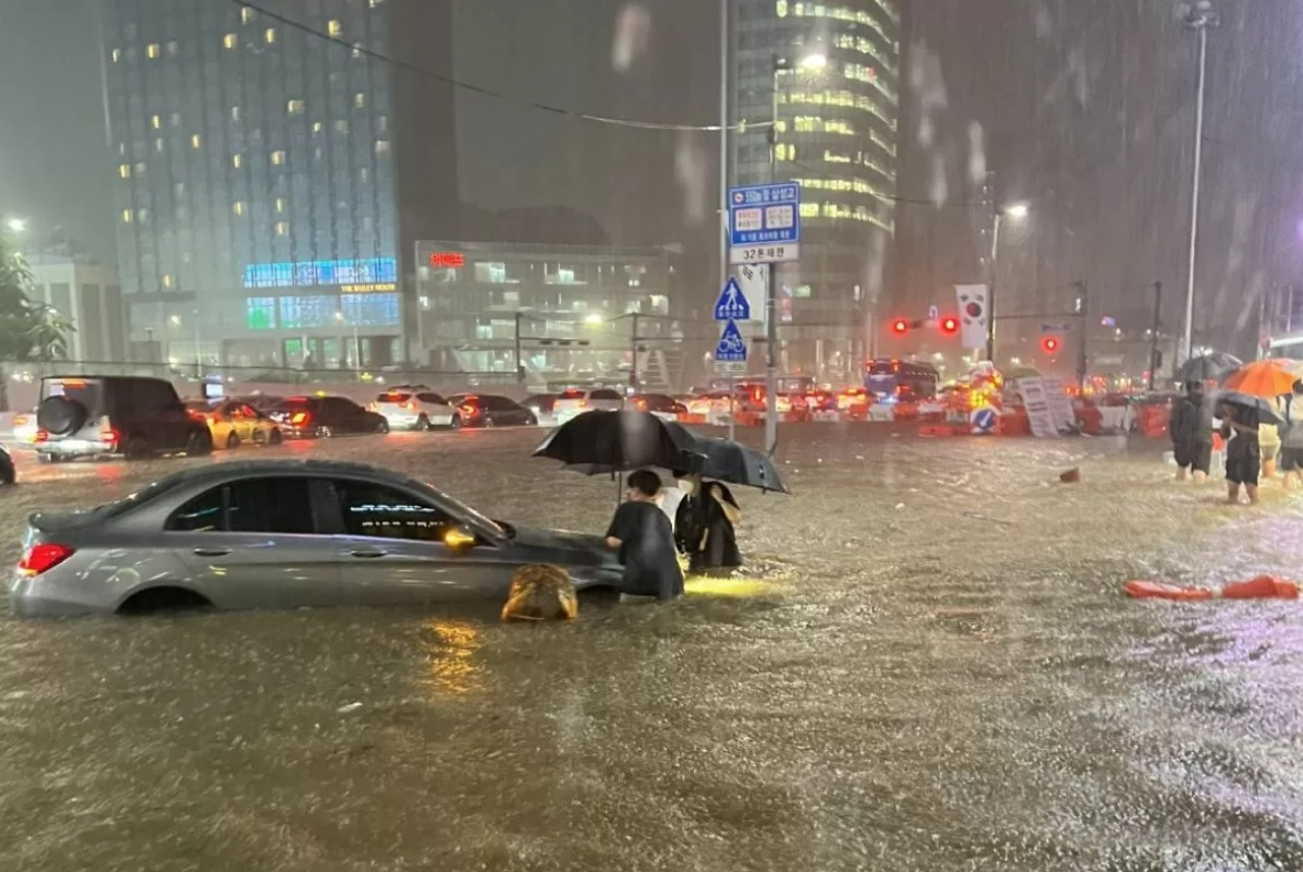 Banjir di Seoul, Korea Selatan