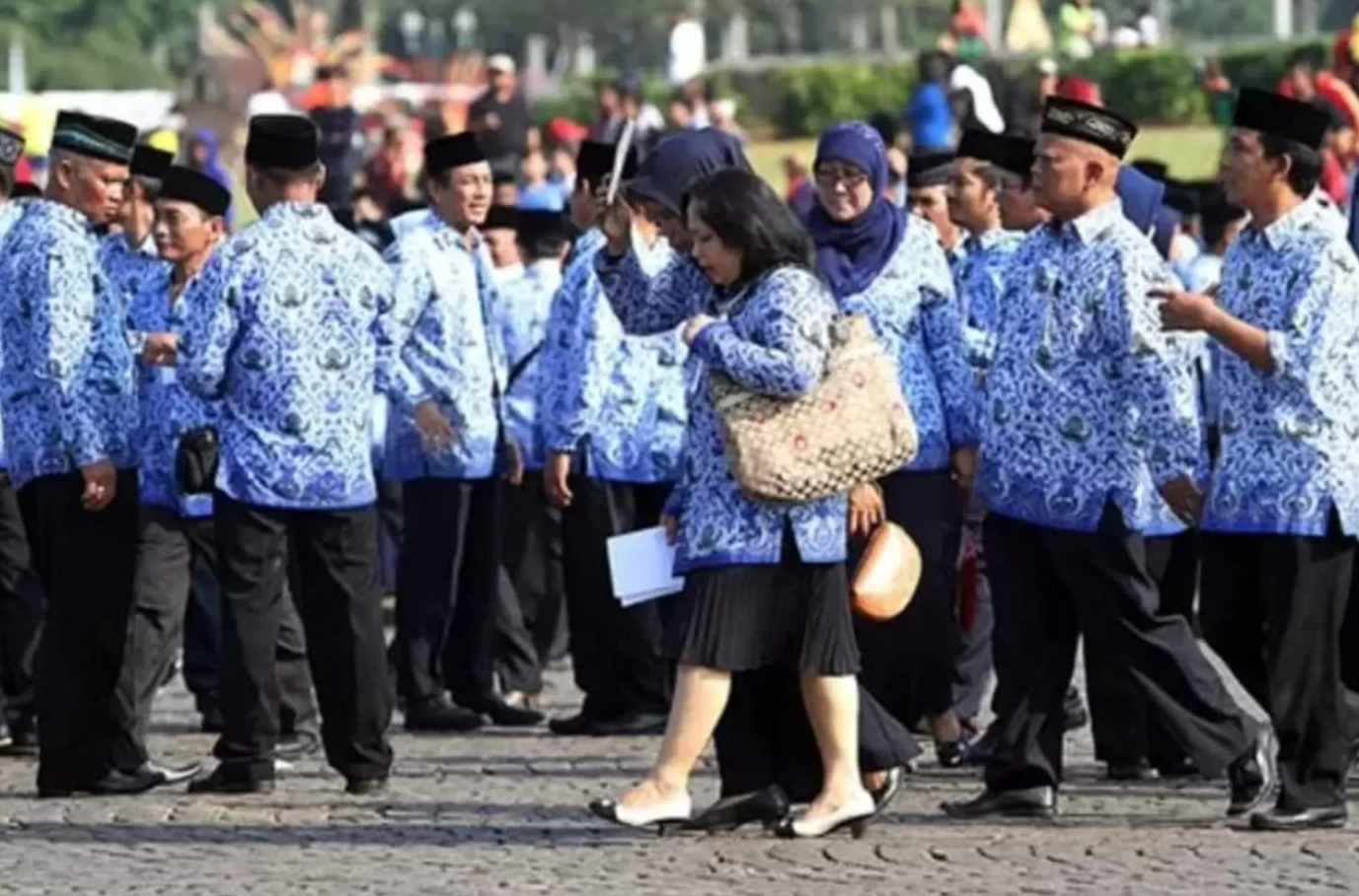 Ilustrasi PNS. Naik atau tidaknya gaji PNS pada tahun 2026 masih harus menanti pidato kenegaraan Presiden Prabowo Subianto, Jumat (15/8/2025).
