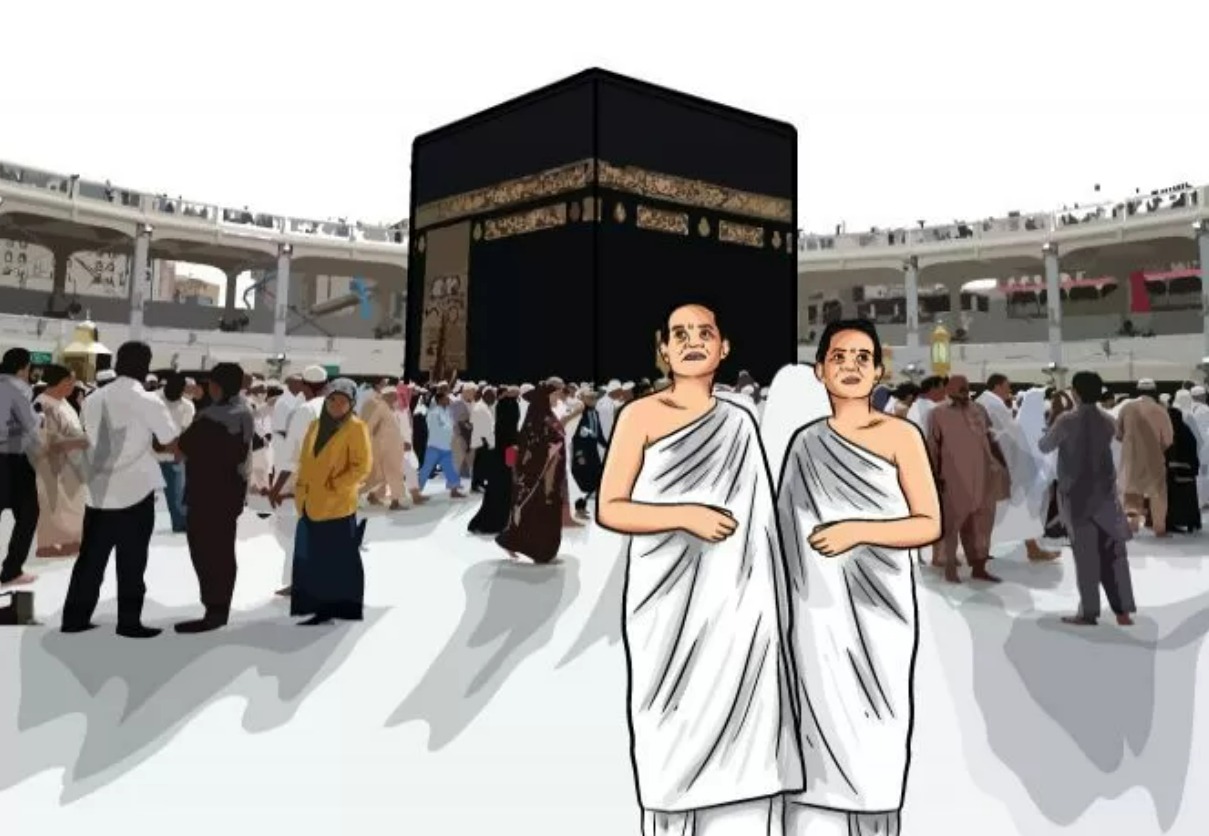 Ilustrasi Haji.