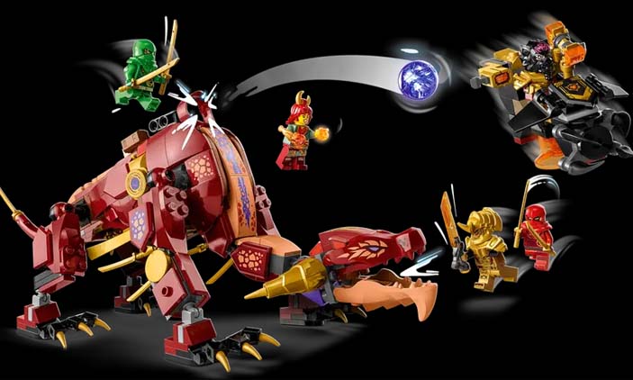 Ilustrasi Lego Ninjago
