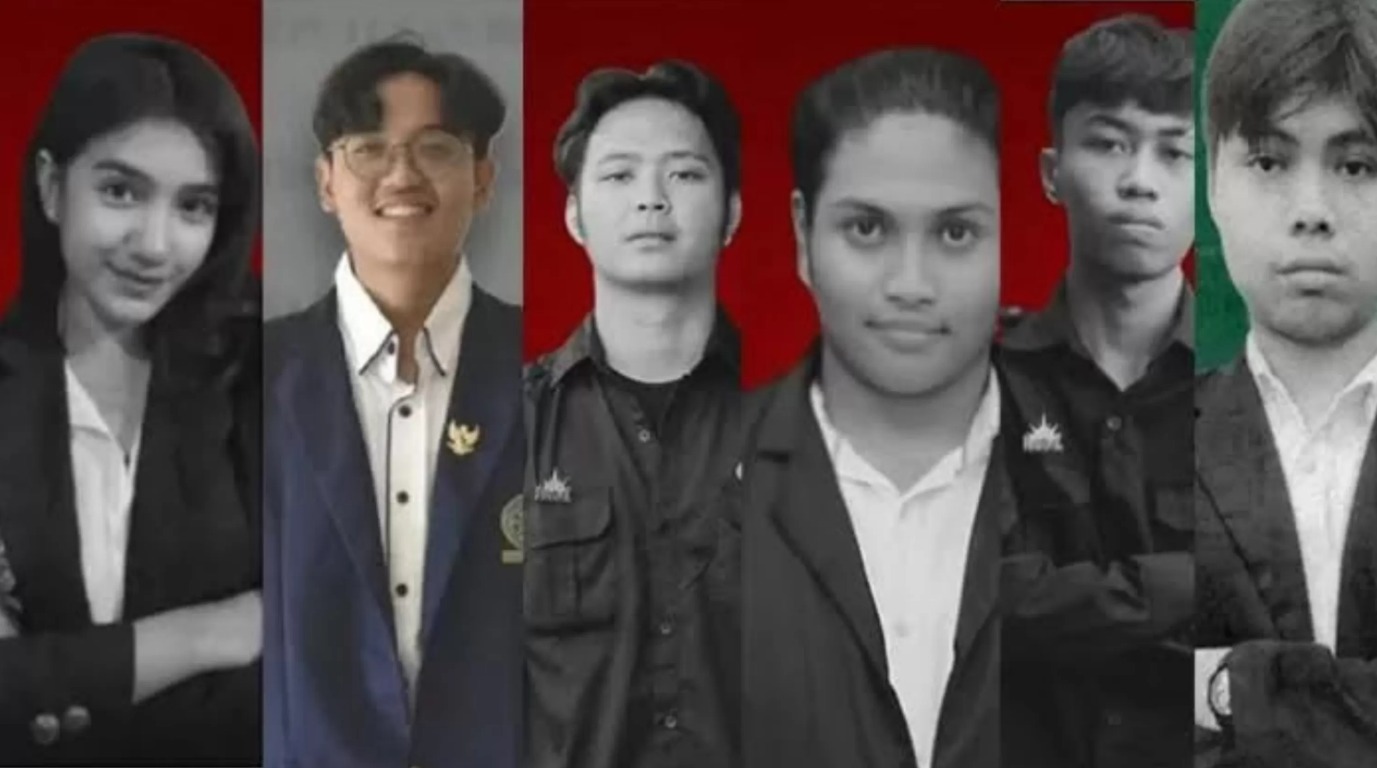 Tampang Enam mahasiswa Udayana yang dijatuhi sanksi berat usai Bully Timothy Anugerah, Mahasiswa Universitas Udayana Bali yang Akhiri Hidup