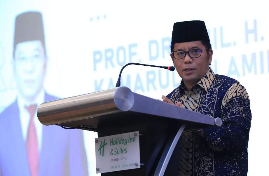 Sekjen Kemenag Kamaruddin Amin.
