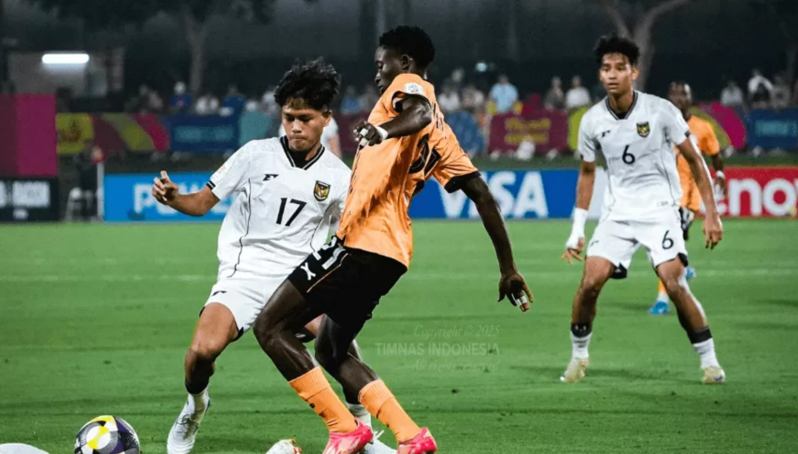 Timnas Indonesia U-17 harus menyerah dari Zambia U-17 di laga perdana Piala Dunia U-17 2025.