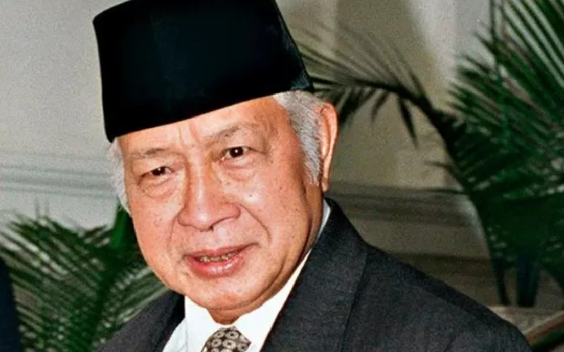 Mendiang Presiden Soeharto.