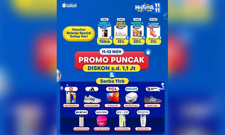 Promo puncak blibli.