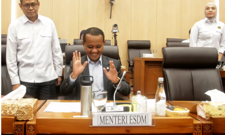 Menteri ESDM Bahlil Lahadalia.