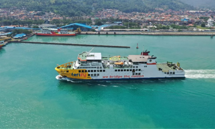 Ilustrasi kapal penyeberangan. ASDP siapkan 67 japal untuk NAtaru di rute Merak-Bakauheni.