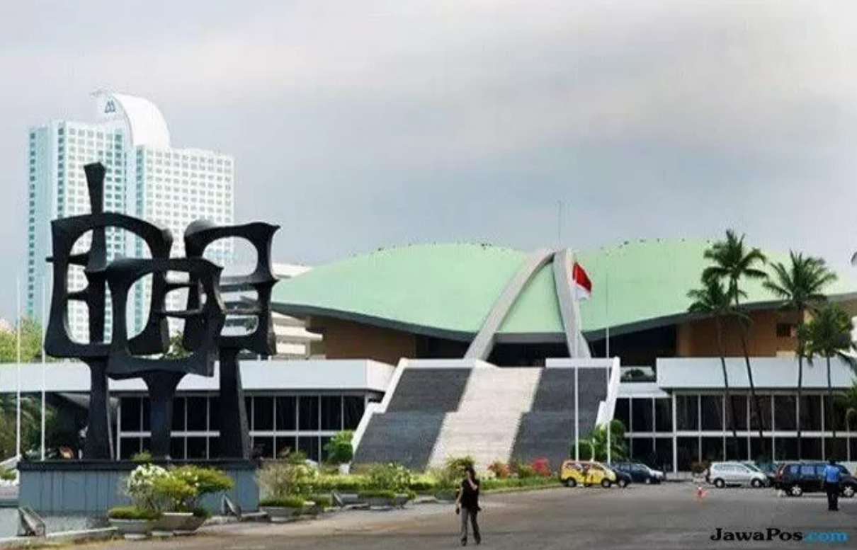 Ilustrasi Gedung DPR.