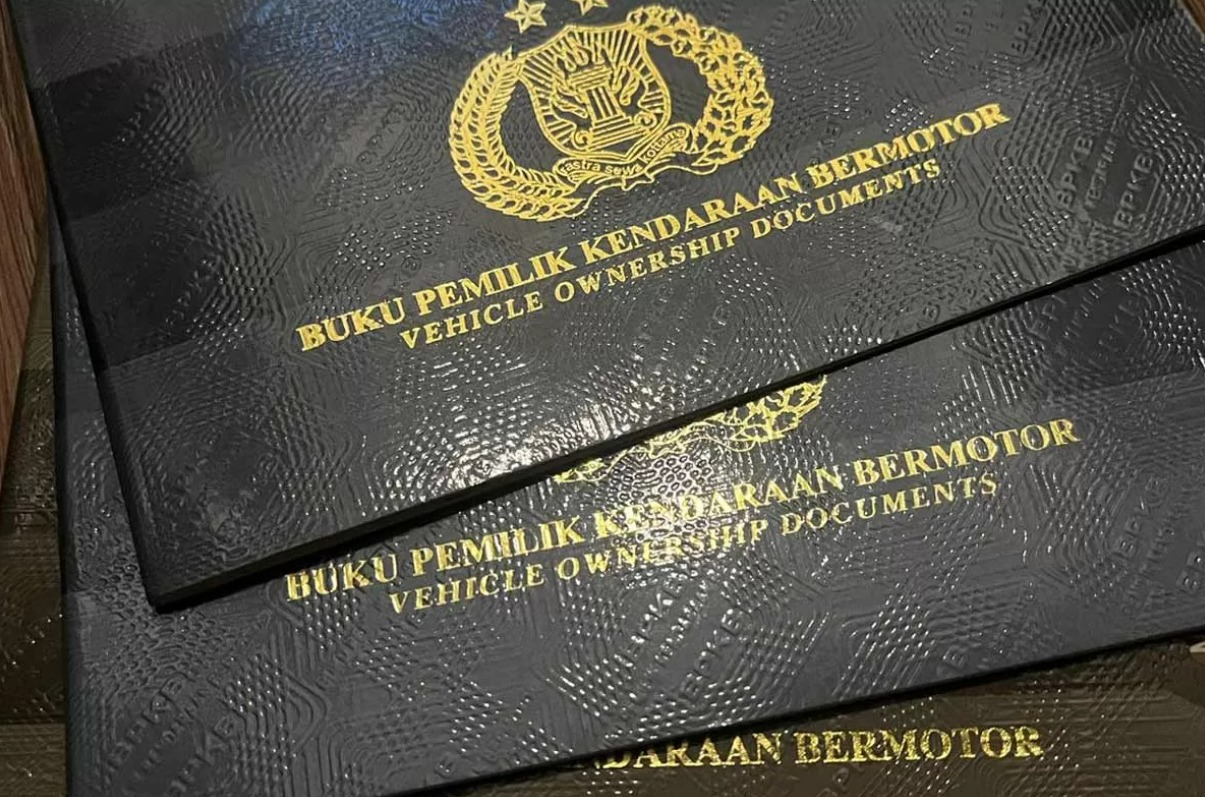 Ilustrasi: BPKB kendaraan.