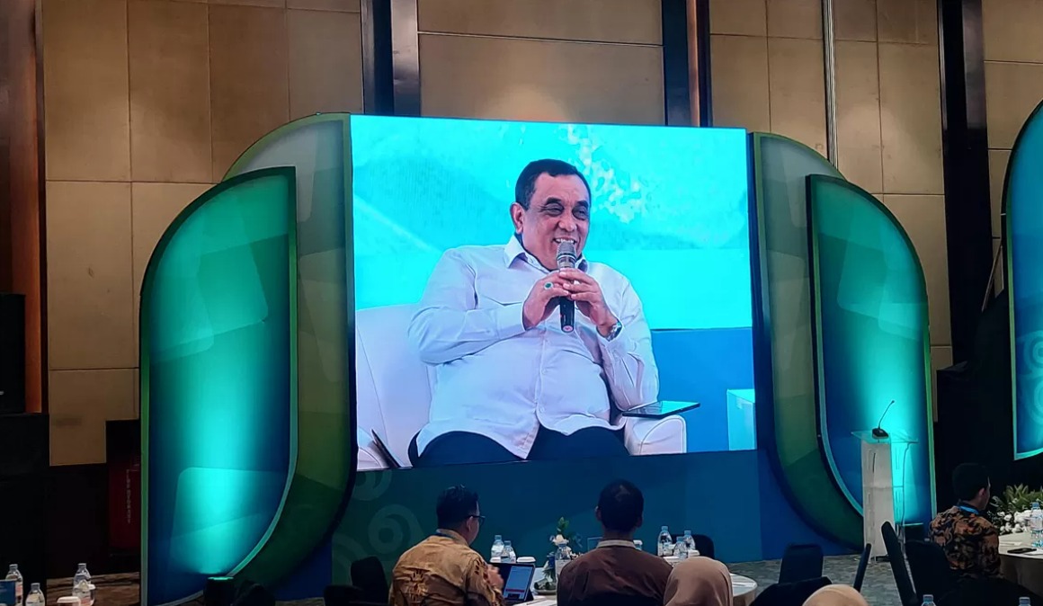 Deputi Bidang Promosi dan Kerja Sama BGN, Nyoto Suwignyo dalam diskusi bertajuk