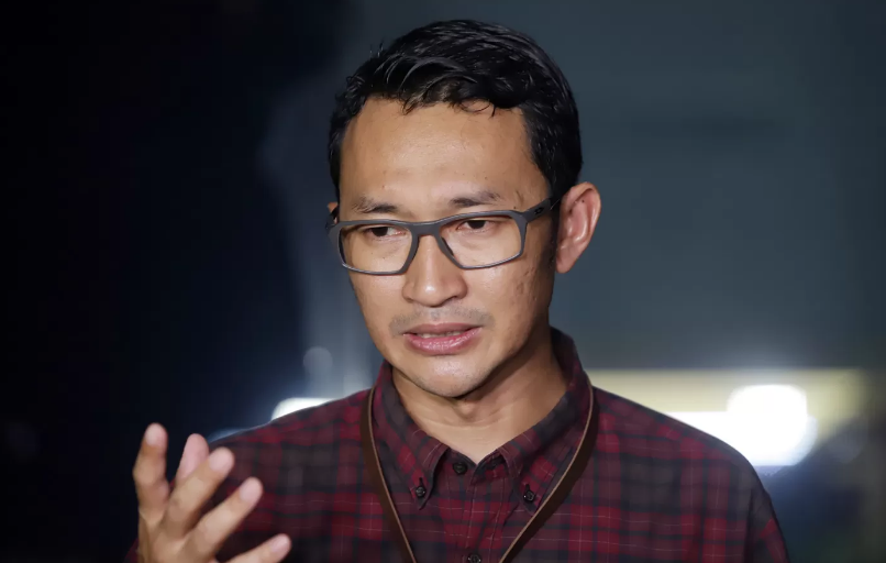 Juru bicara KPK Budi Prasetyo memberi keterangan pers terkait Rehabilitasi Eks Dirut ASDP Ira Puspadewi di Gedung Merah Putih KPK, kuningan, Jakarta, Rabu (26/11/2025).