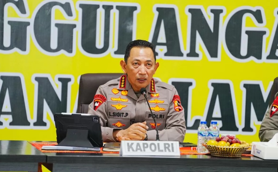 Kapolri Listyo Sigit Prabowo.