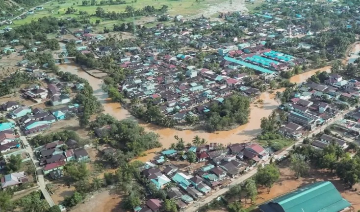 Terdampak Bencana Banjir dan Longsor Sumatera, 30 Ribu Hektare Sawah di Aceh Terancam Gagal Panen.