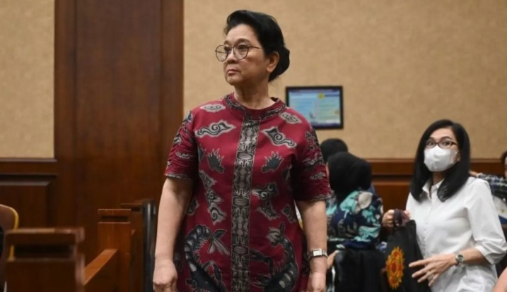 Terdakwa kasus dugaan suap vonis bebas Gregorius Ronald Tannur, Lisa Rachmat.