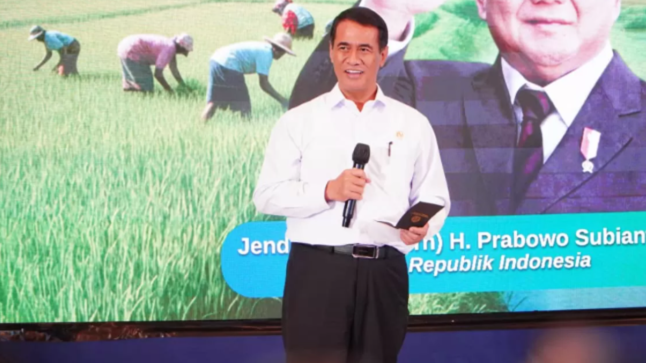 Menteri Pertanian sekaligus Kepala Badan Pangan Nasional Andi Amran Sulaiman.