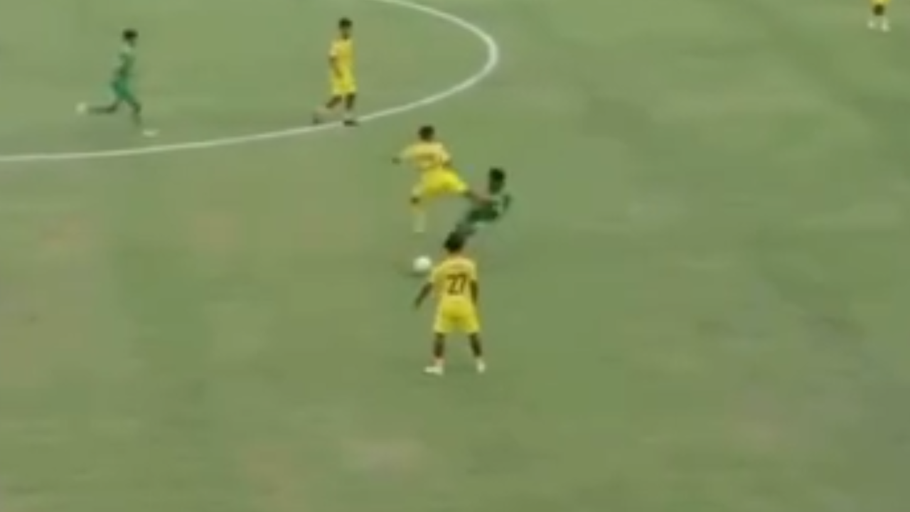 Muhammad Hilmi Gimnastiar, pemain yang melakukan pelanggaran brutal terhadap Firman Nugraha dari Perseta 1970 Tulungagung