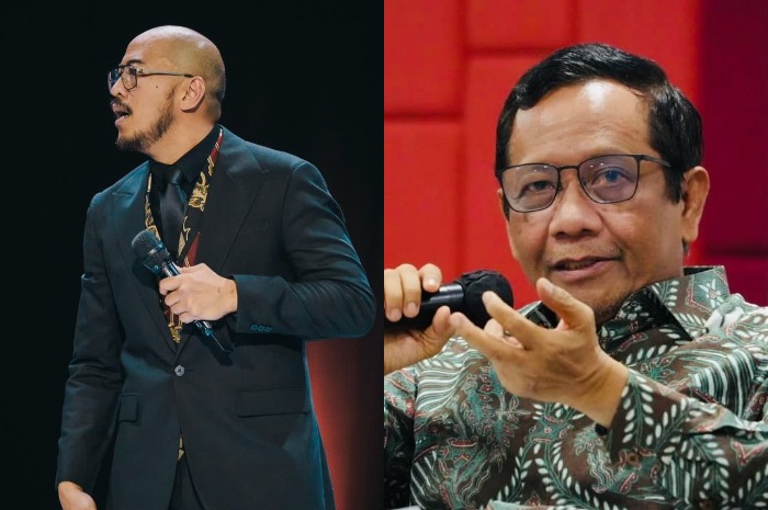 Menyoroti pernyataan eks Menko Polhukam, Mahfud MD terkait materi stand up dari komika Pandji Pragiwaksono yang bisa kena jeratan hukum.