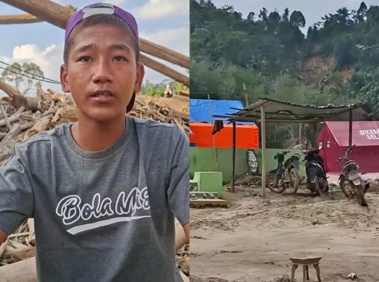 Cerita warga Aceh Tamiang saat banjir mulai masuk ke area pemukiman pada akhir November 2025. (Instagram/chefharipurwanto)