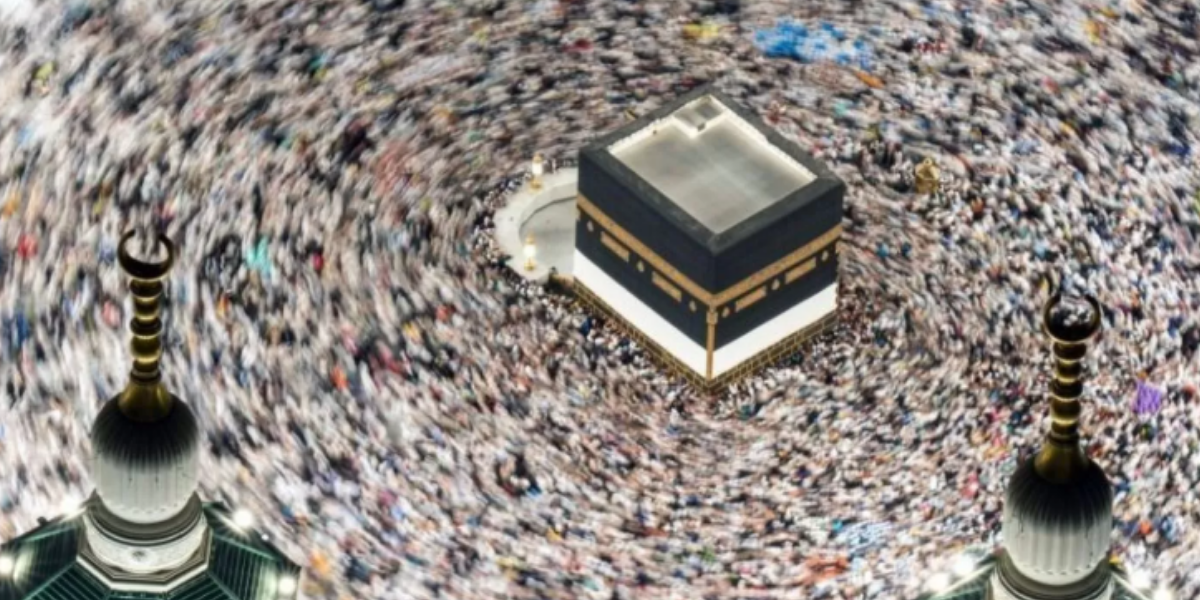 Ilustrasi jamaah haji di Masjidil Haram, Makkah, Arab Saudi. (Andika Wahyu/Antara)