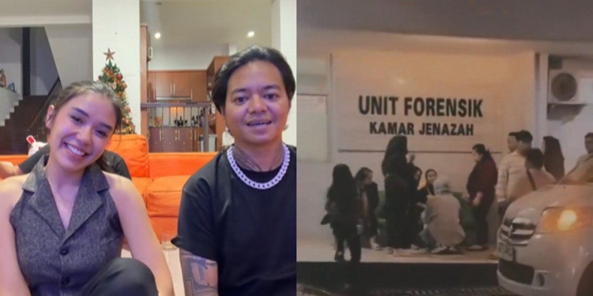 Artis sekaligus musisi, Reza Arap merelakan kepergian sang kekasih, Lula Lahfah yang meninggal dunia pada Jumat, 23 Januari 2026. (TikTok.com/@lulahfah - X.com/@Azizar)