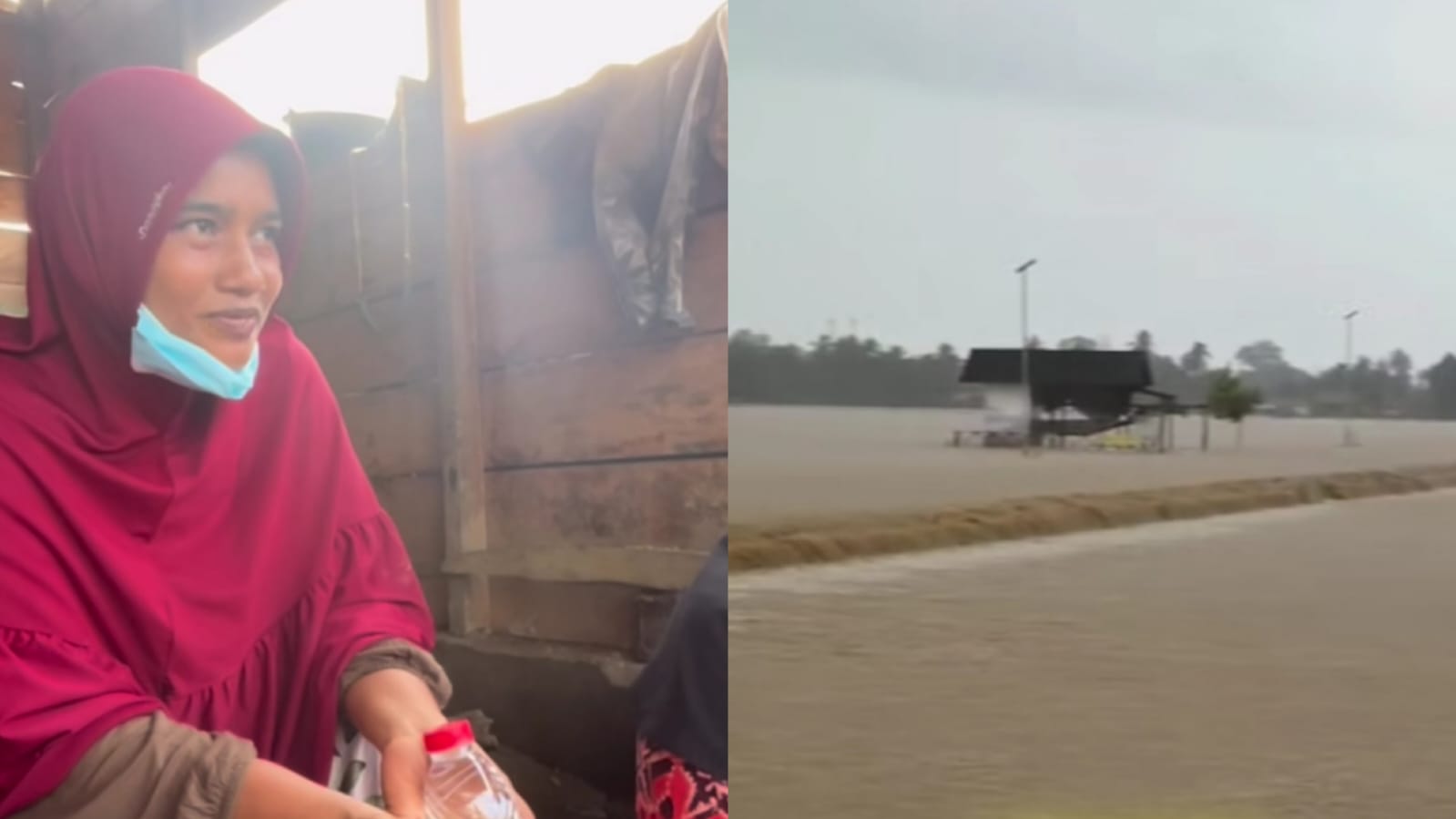 Cerita warga Pidie Jaya saat air banjir menghantam rumahnya pada akhir November 2025.