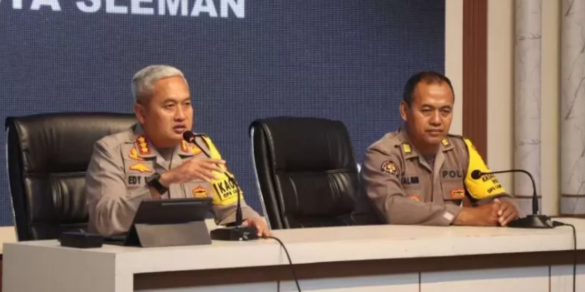 Kapolresta Sleman Kombes Edy Setyanto Erning Wibowo.