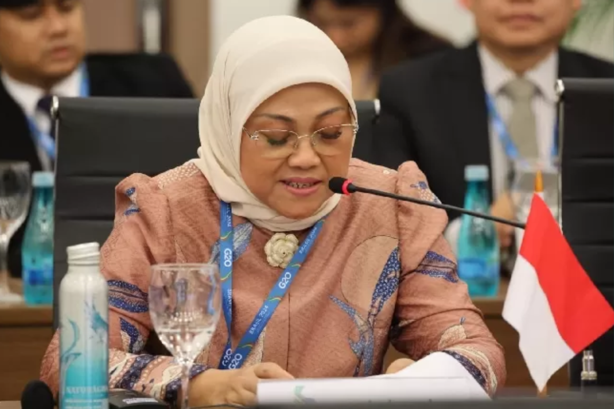 Eks Menaker Ida Fauziyah (Humas Kemnaker)