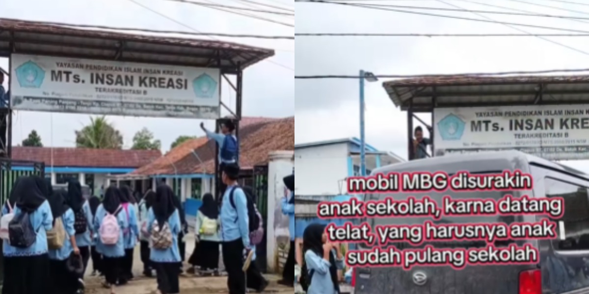 Menyoroti viralnya dugaan keterlambatan mobil MBG ke sekolah MTs di Bogor, Jawa Barat.