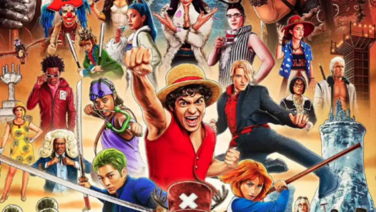 Poster live action One Piece musim 2 yang mengangkat judul Into The Grand Line. (Instagram @onepiecenetflix)